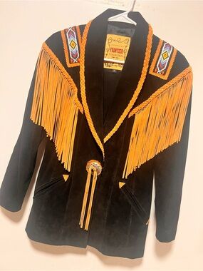 Western Fringe Leather Jacket